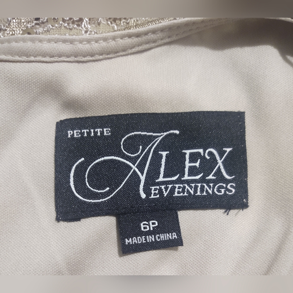 Alex Evenings Semi Formal Dress/Jacket 6P - Picture 6 of 13
